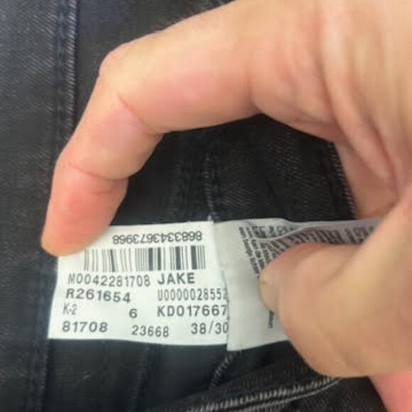 Mavi Jeans - Jake Slim Leg Jeans Regular Rise | Smoke Williamsburg 38 x 30 - Picture 9 of 9